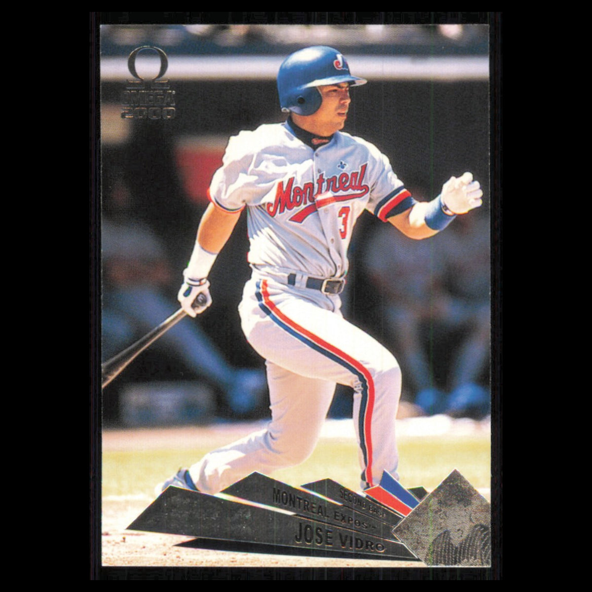 Jose Vidro #87 2000 Pacific Omega Montreal Expos Baseball Card MLB NM