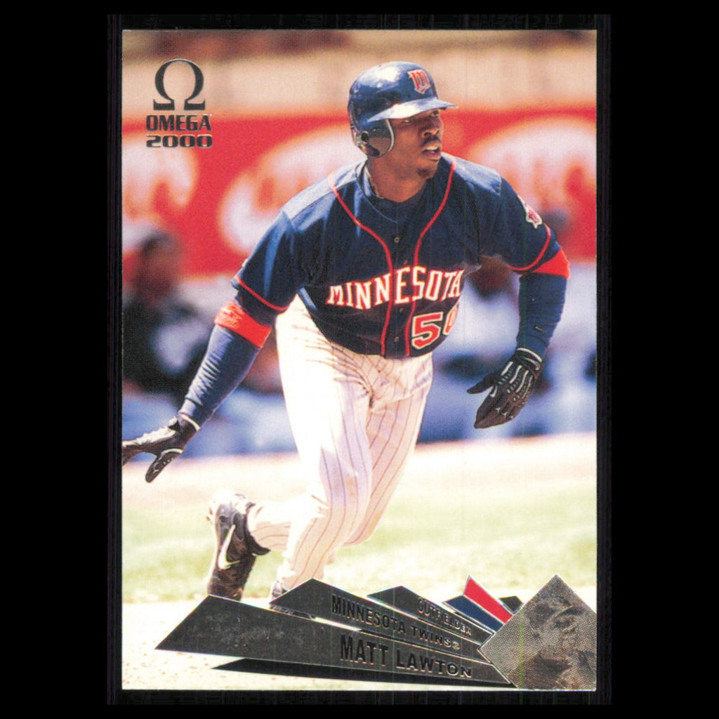Matt Lawton #84 2000 Pacific Omega Minnesota Twins Baseball Card MLB NM