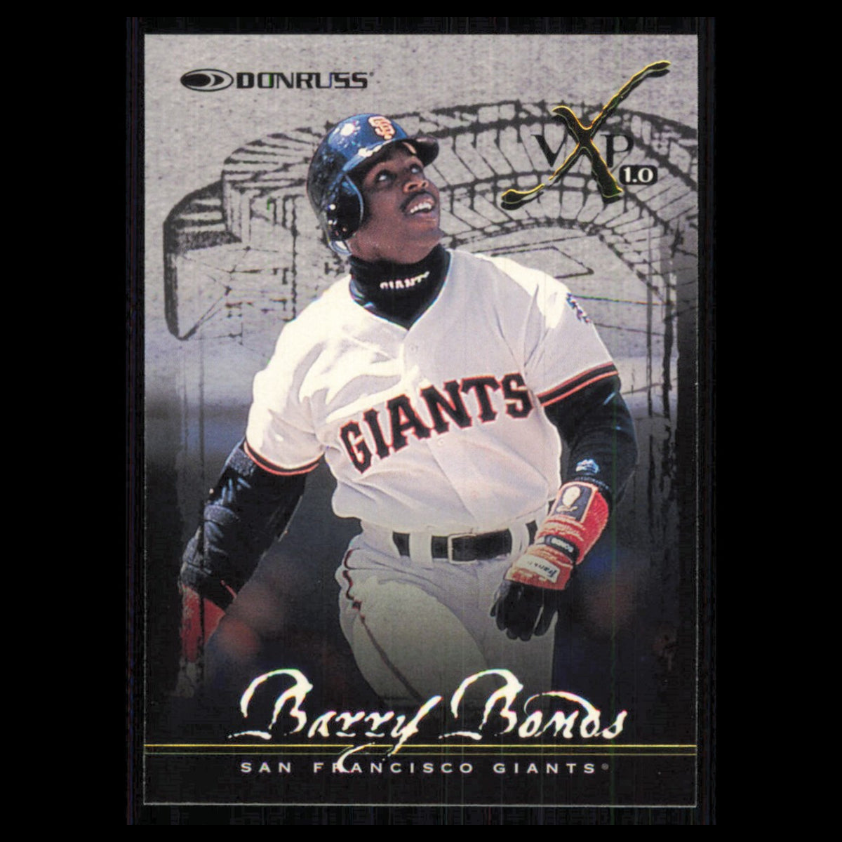 Barry Bonds #25 1997 Donruss VxP 1.0 San Francisco Giants Baseball Card MLB NM