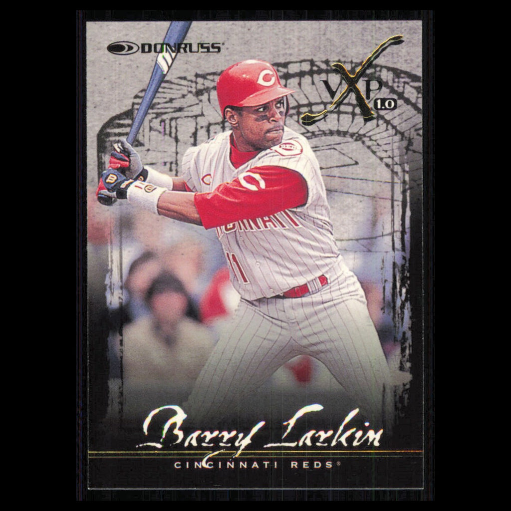 Barry Larkin #14 1997 Donruss VxP 1.0 Cincinnati Reds Baseball Card MLB NM