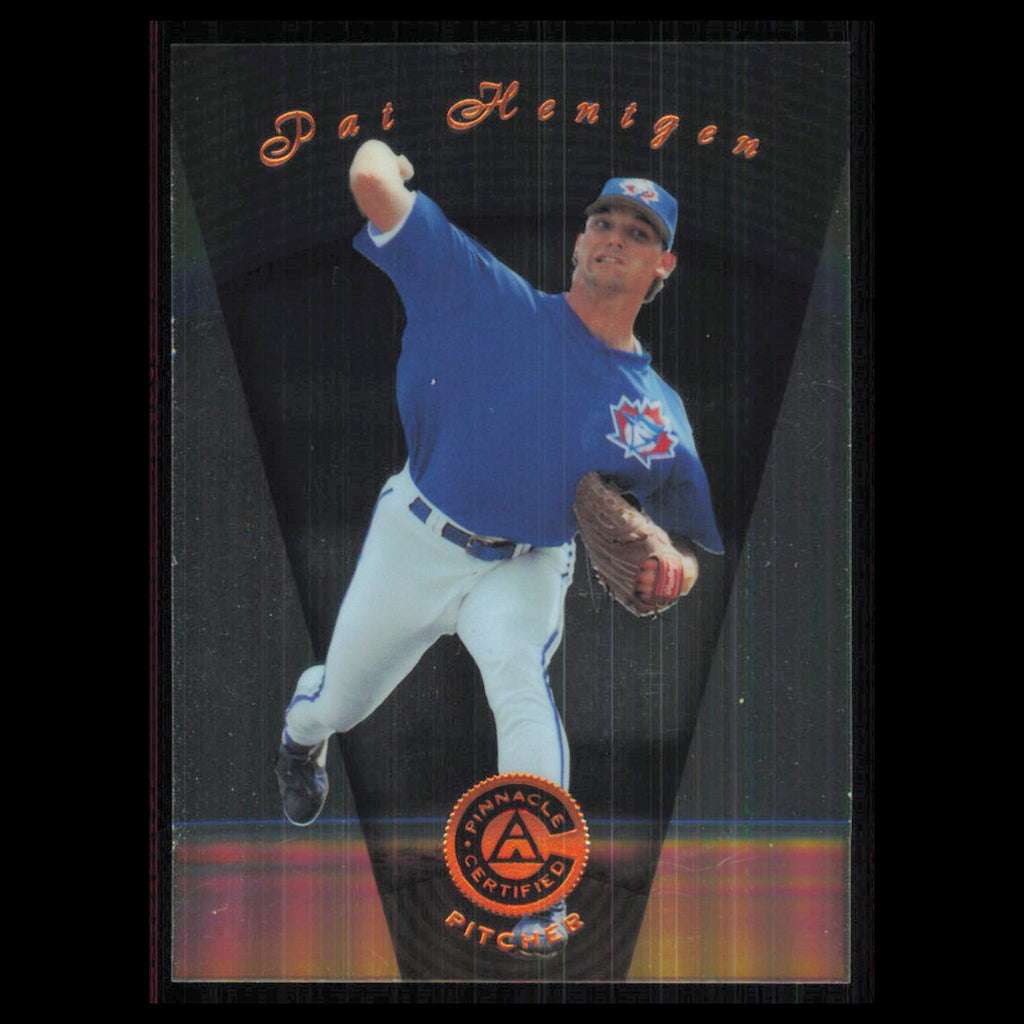 Pat Hentgen #55 1997 Pinnacle Certified Toronto Blue Jays Baseball Card MLB NM