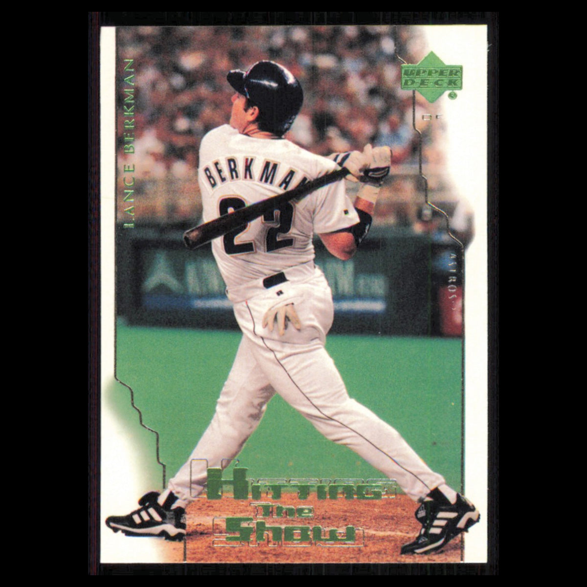 Lance Berkman #80 2000 Upper Deck Hitters Club Houston Astros Baseball Card MLB