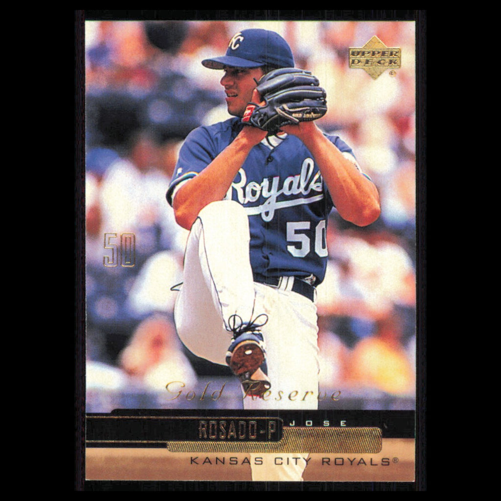 Jose Rosado #86 2000 Upper Deck Gold Reserve Kansas City Royals Baseball Card NM