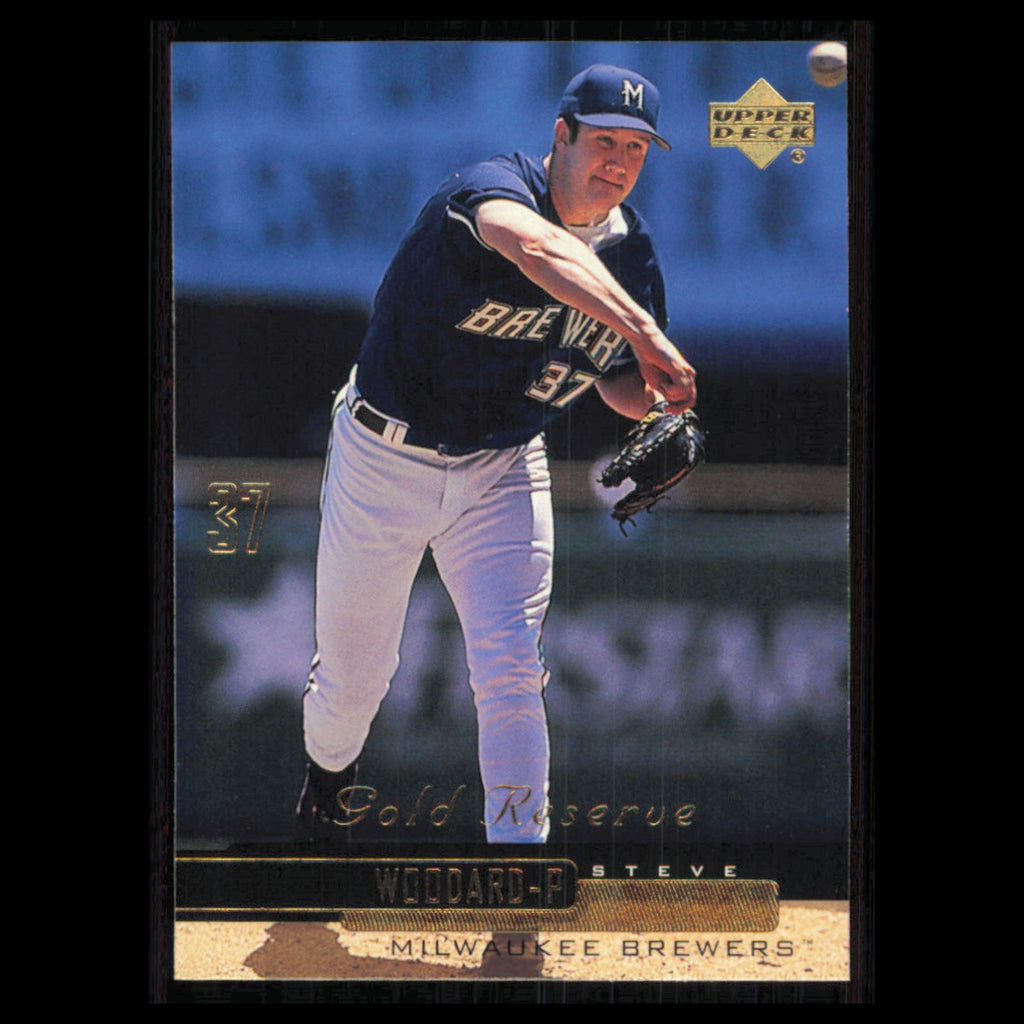 Steve Woodard #147 2000 Upper Deck Gold Reserve Milwaukee Brewers Baseball Card