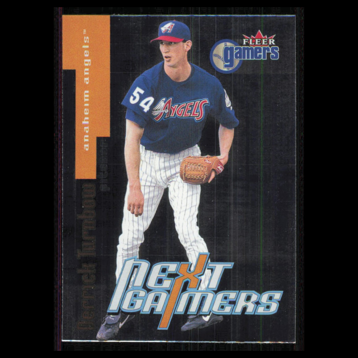 Derrick Turnbow Rookie #92 2000 Fleer Gamers Anaheim Angels Baseball Card MLB NM