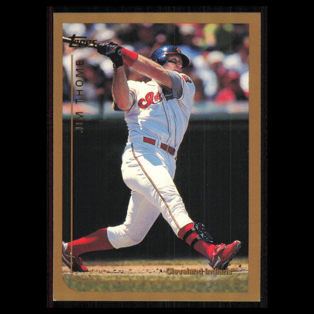 Jim Thome #380 1999 Topps Cleveland Indians Baseball Card MLB NM