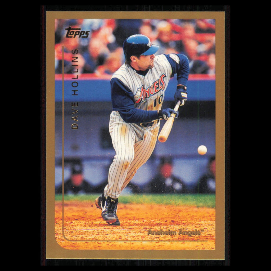 Dave Hollins #318 1999 Topps Anaheim Angels Baseball Card MLB NM
