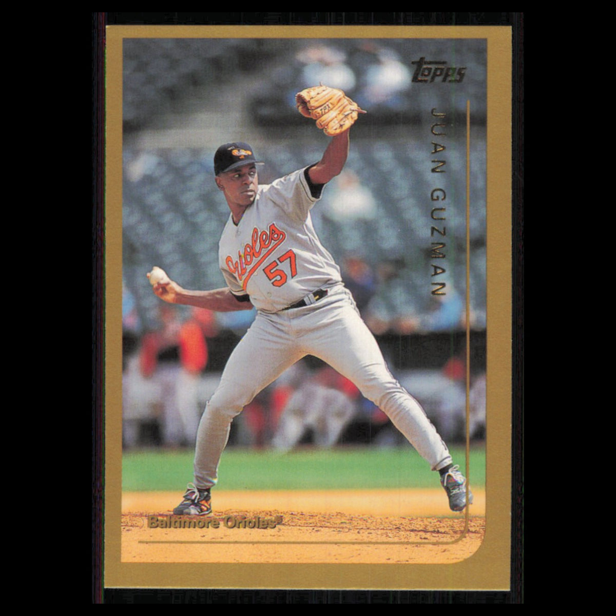 Juan Guzman #309 1999 Topps Baltimore Orioles Baseball Card MLB NM