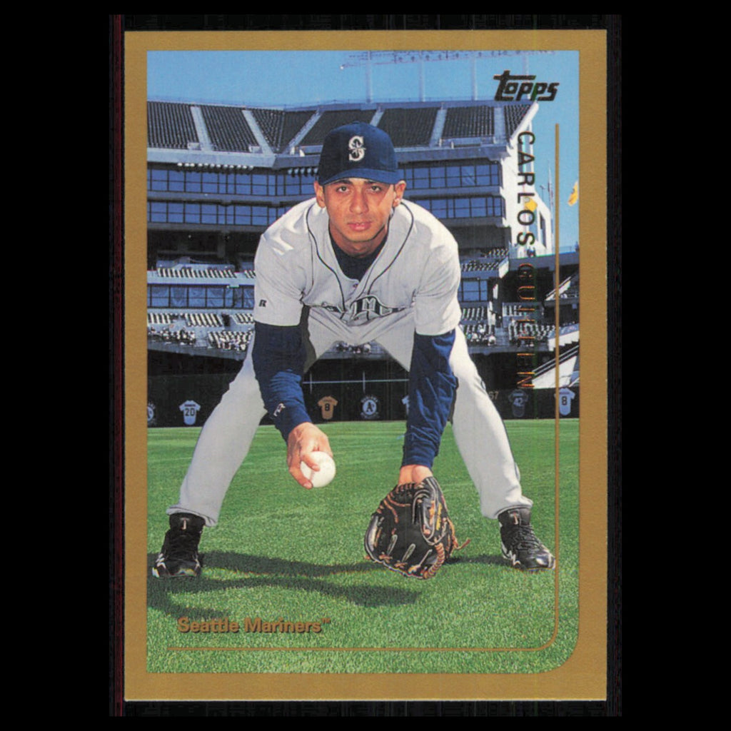 Carlos Guillen Rookie #351 1999 Topps Seattle Mariners Baseball Card MLB NM