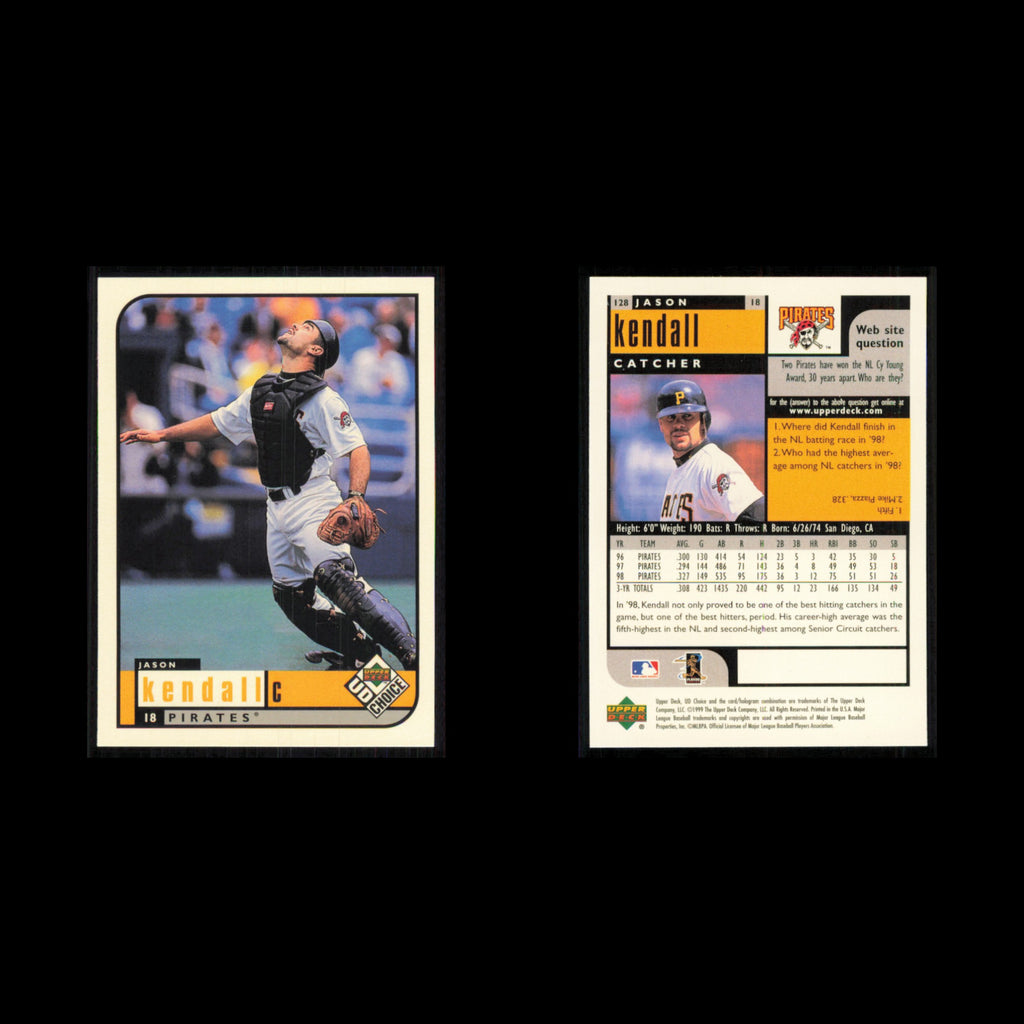 Jason Grilli #128 1999 Upper Deck Choice Pittsburgh Pirates Baseball Card MLB NM