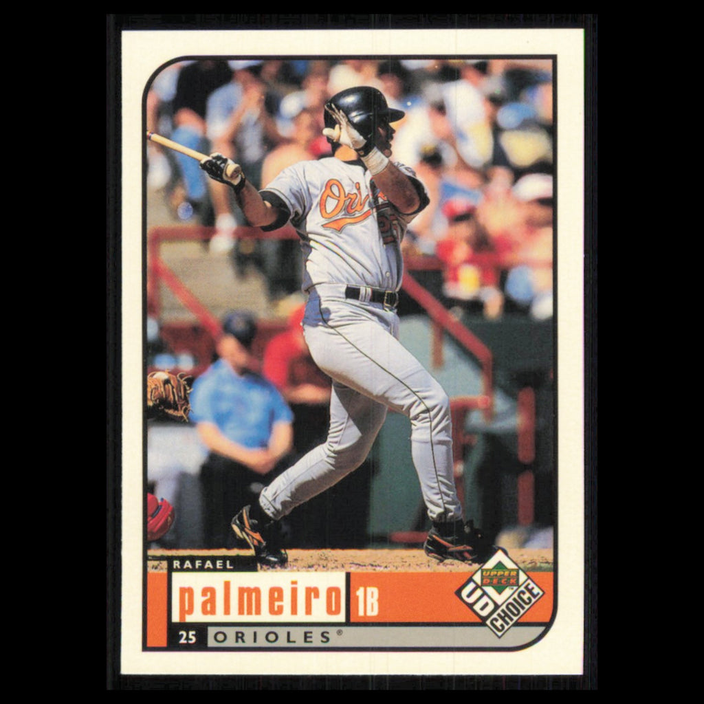 Rafael Palmeiro #60 1999 Upper Deck Choice Baltimore Orioles Baseball Card MLB