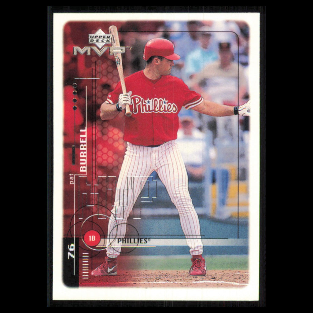 Pat Burrell Rookie #157 1999 Upper Deck MVP Philadelphia Phillies Baseball Card