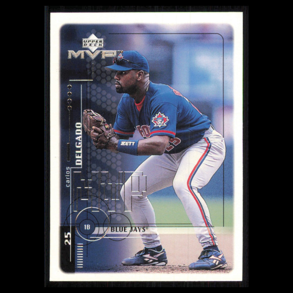 Carlos Delgado #213 1999 Upper Deck MVP Toronto Blue Jays Baseball Card MLB NM
