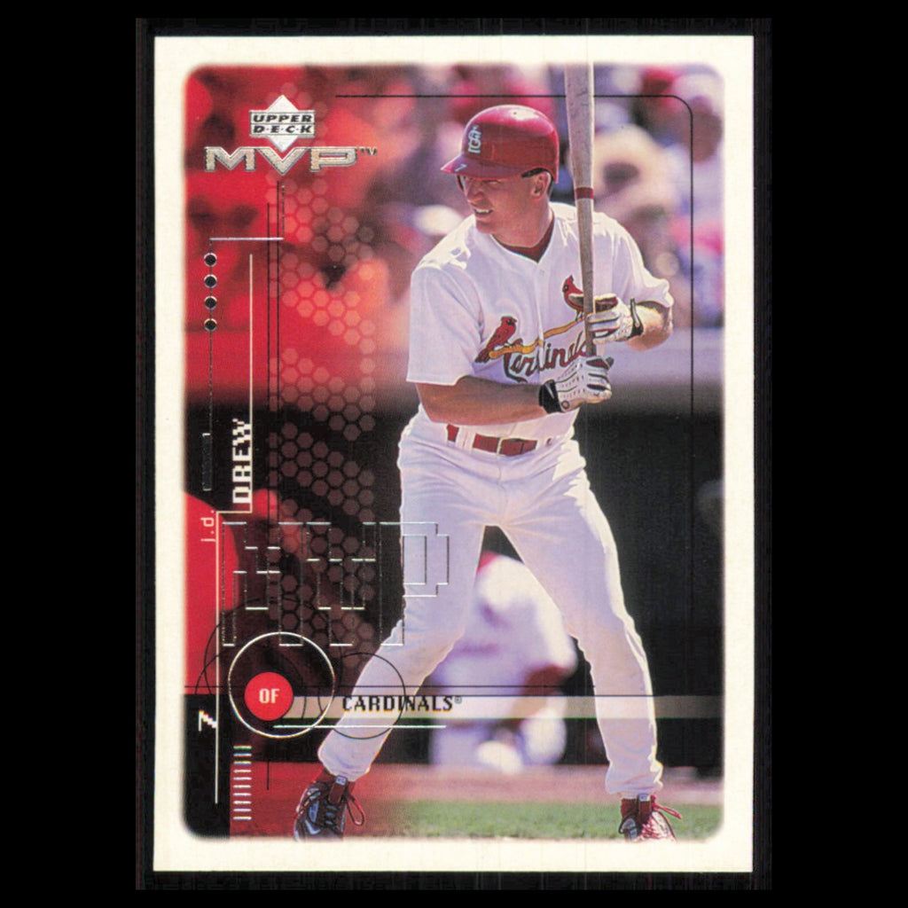 J.D. Drew #170 1999 Upper Deck MVP St. Louis Cardinals Baseball Card MLB NM