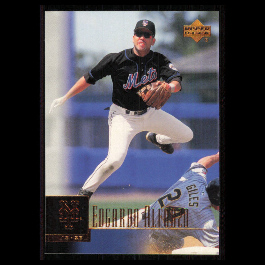 Edgardo Alfonzo #223 2001 Upper Deck New York Mets Baseball Card MLB NM