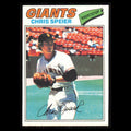 Chris Speier #515 1977 Topps San Francisco Giants Baseball Card MLB NM