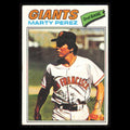 Marty Perez #438 1977 Topps San Francisco Giants Baseball Card MLB NM
