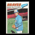 Dick Ruthven #575 1977 Topps Atlanta Braves Baseball Card MLB NM