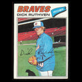 Dick Ruthven #575 1977 Topps Atlanta Braves Baseball Card MLB NM