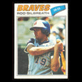 Rod Gilbreath #126 1977 Topps Atlanta Braves Baseball Card MLB NM