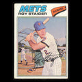 Roy Staiger #281 1977 Topps New York Mets Baseball Card MLB NM