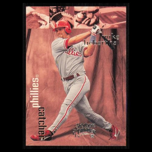 Mike Lieberthal #85 1999 Skybox Thunder Philadelphia Phillies Baseball Card MLB