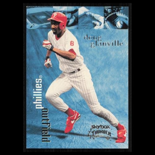 Doug Glanville #113 1999 Skybox Thunder Philadelphia Phillies Baseball Card MLB