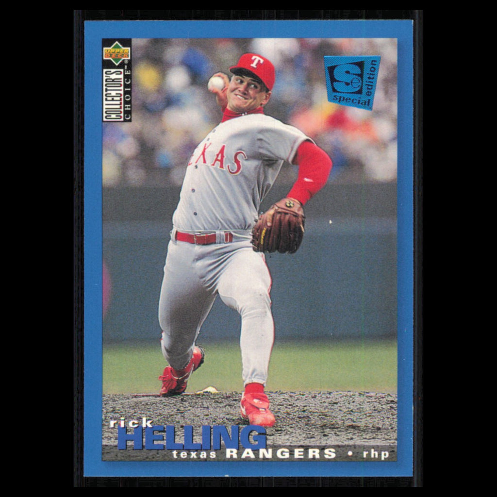 Rick Helling #181 1995 Collectors Choice SE Texas Rangers Baseball Card MLB NM
