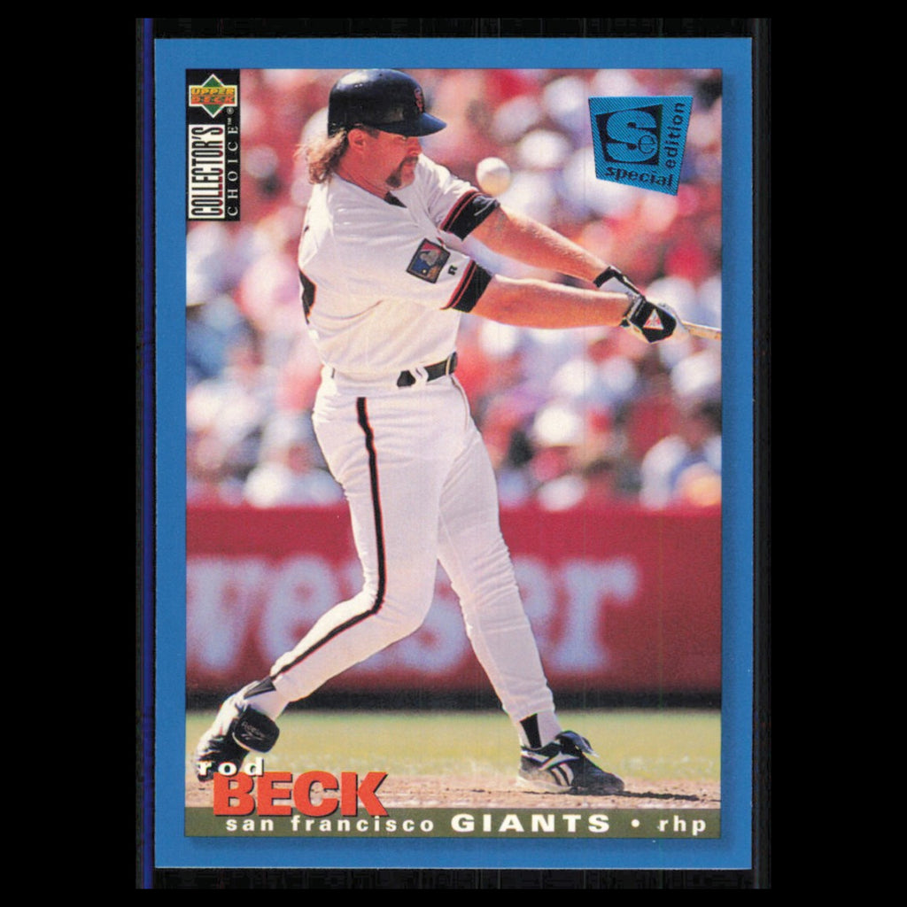 Rod Beck #112 1995 Collectors Choice SE San Francisco Giants Baseball Card MLB