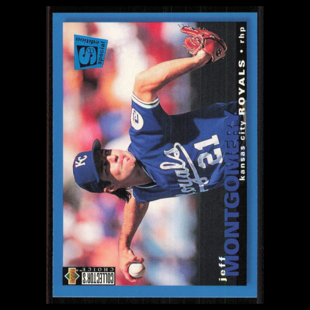 Jeff Montgomery #211 1995 Collectors Choice SE Kansas City Royals Baseball Card