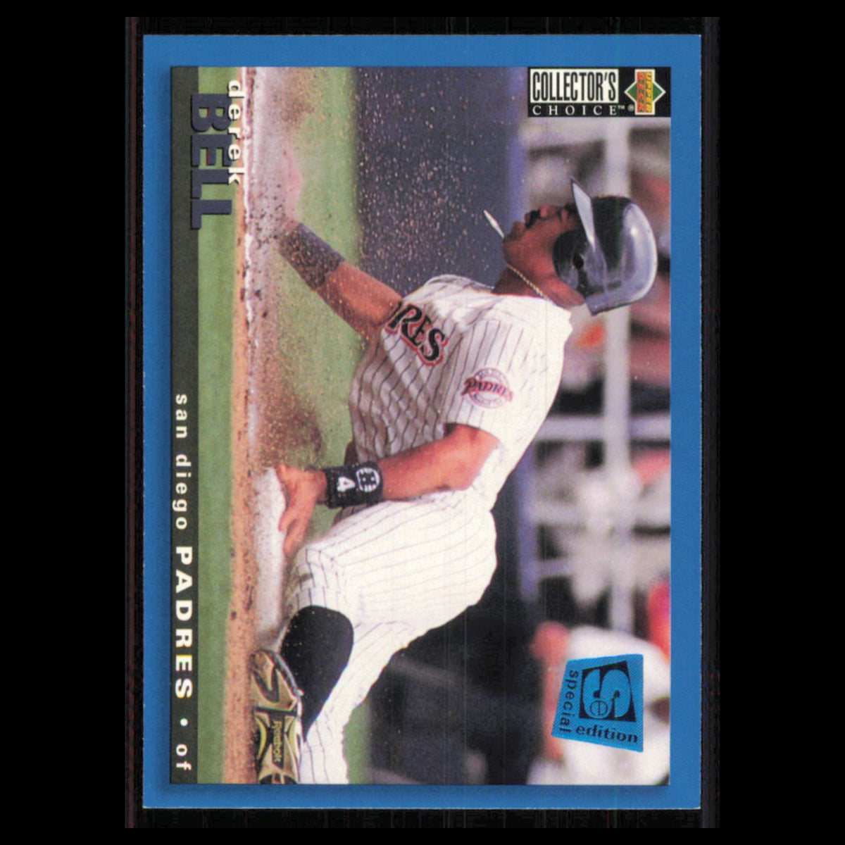 Derek Bell #165 1995 Collectors Choice SE San Diego Padres Baseball Card MLB NM