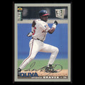 Jose Oliva #64 1995 Collectors Choice SE Silver Signature Atlanta Braves Card NM
