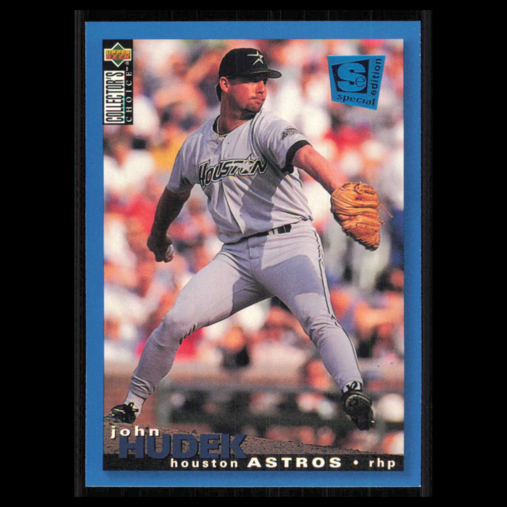John Hudek #42 1995 Collectors Choice SE Houston Astros Baseball Card MLB NM