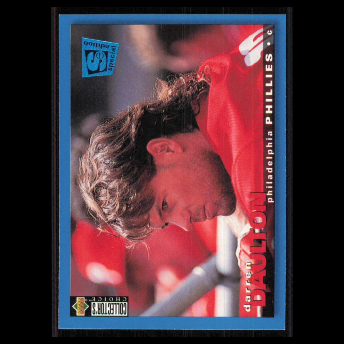 Darren Daulton #171 1995 Collectors Choice SE Philadelphia Phillies Baseball MLB