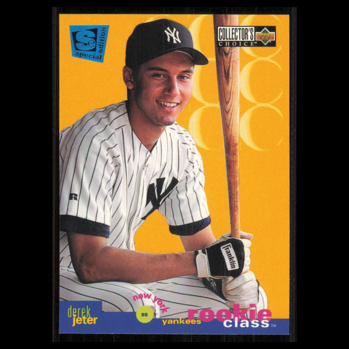 Derek Jeter Rookie #2 1995 Collectors Choice SE New York Yankees Baseball Card