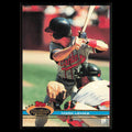 Mark Lemke #203 1991 Topps Stadium Club Atlanta Braves Baseball Card MLB NM