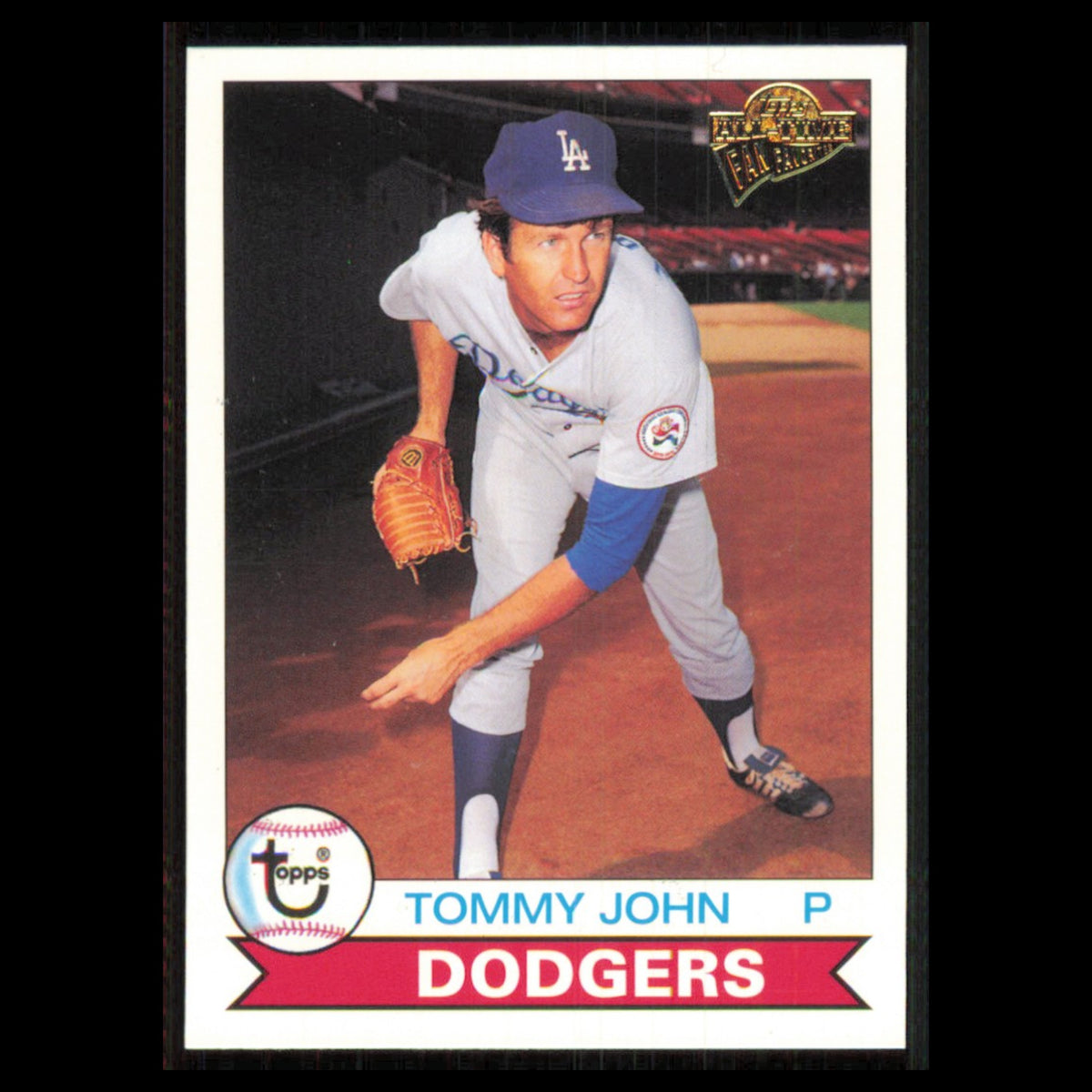 Tommy John #109 2003 Topps All-Time Fan Favorites Los Angeles Dodgers Baseball