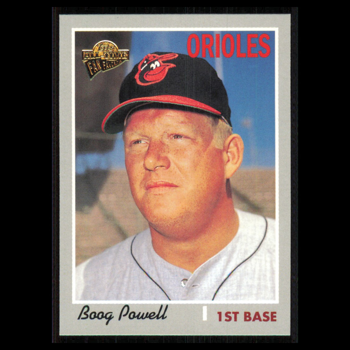 Boog Powell #28 2003 Topps All-Time Fan Favorites Baltimore Orioles Baseball MLB