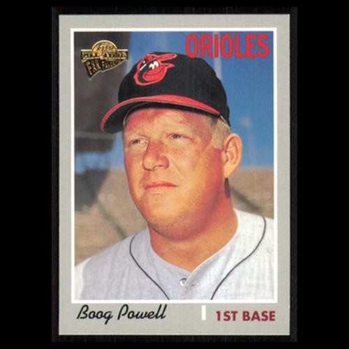 Boog Powell #28 2003 Topps All-Time Fan Favorites Baltimore Orioles Baseball MLB