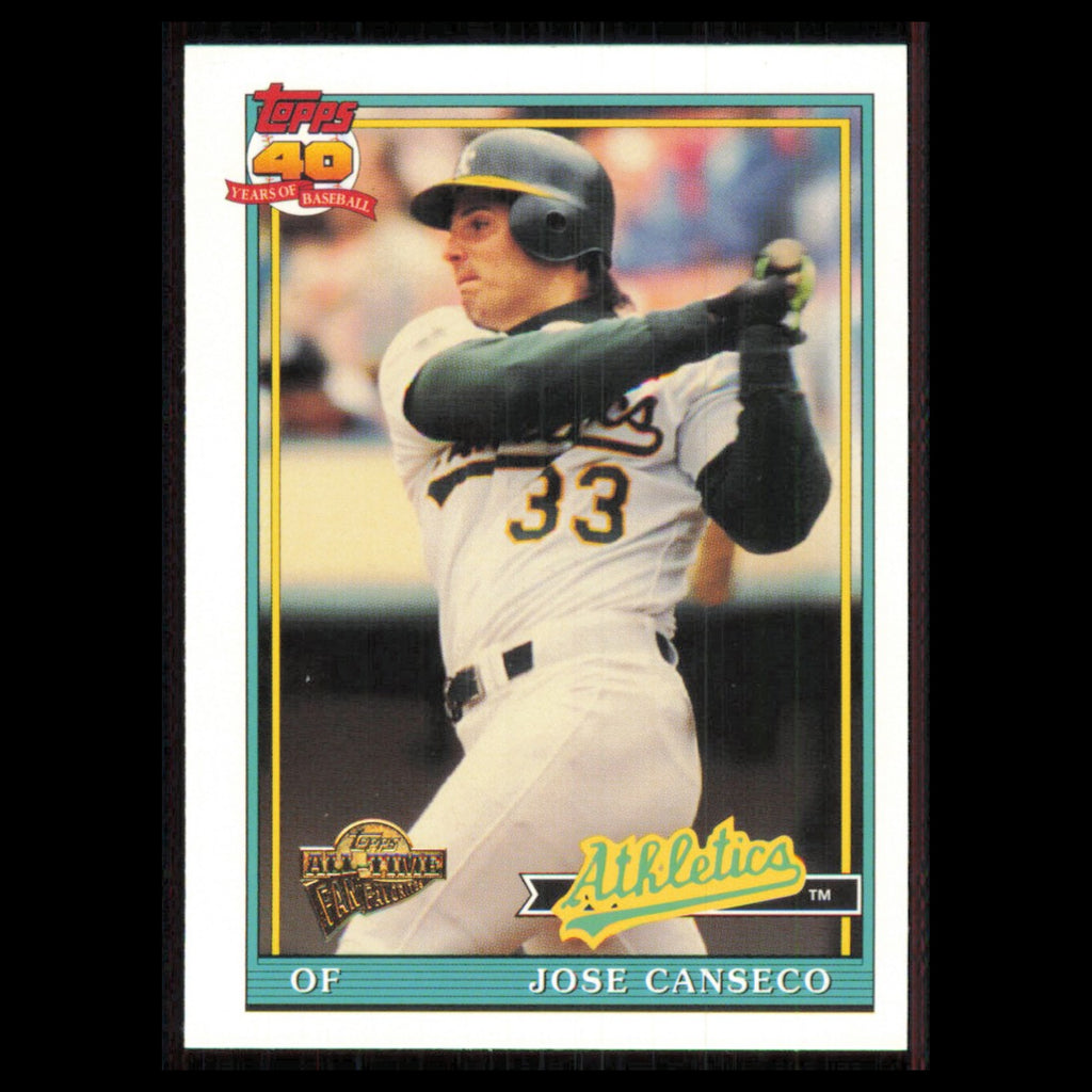 Jose Canseco #91 2004 Topps All-Time Fan Favorites Oakland Athletics Baseball NM