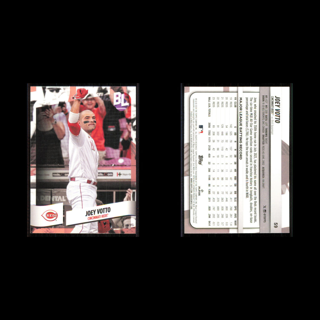 Joey Votto #59 2024 Topps Big League Cincinnati Reds Baseball Card MLB NM