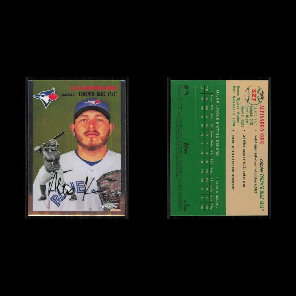 Alejandro Kirk #327 2023 Topps Chrome Platinum Anniversary Toronto Blue Jays MLB