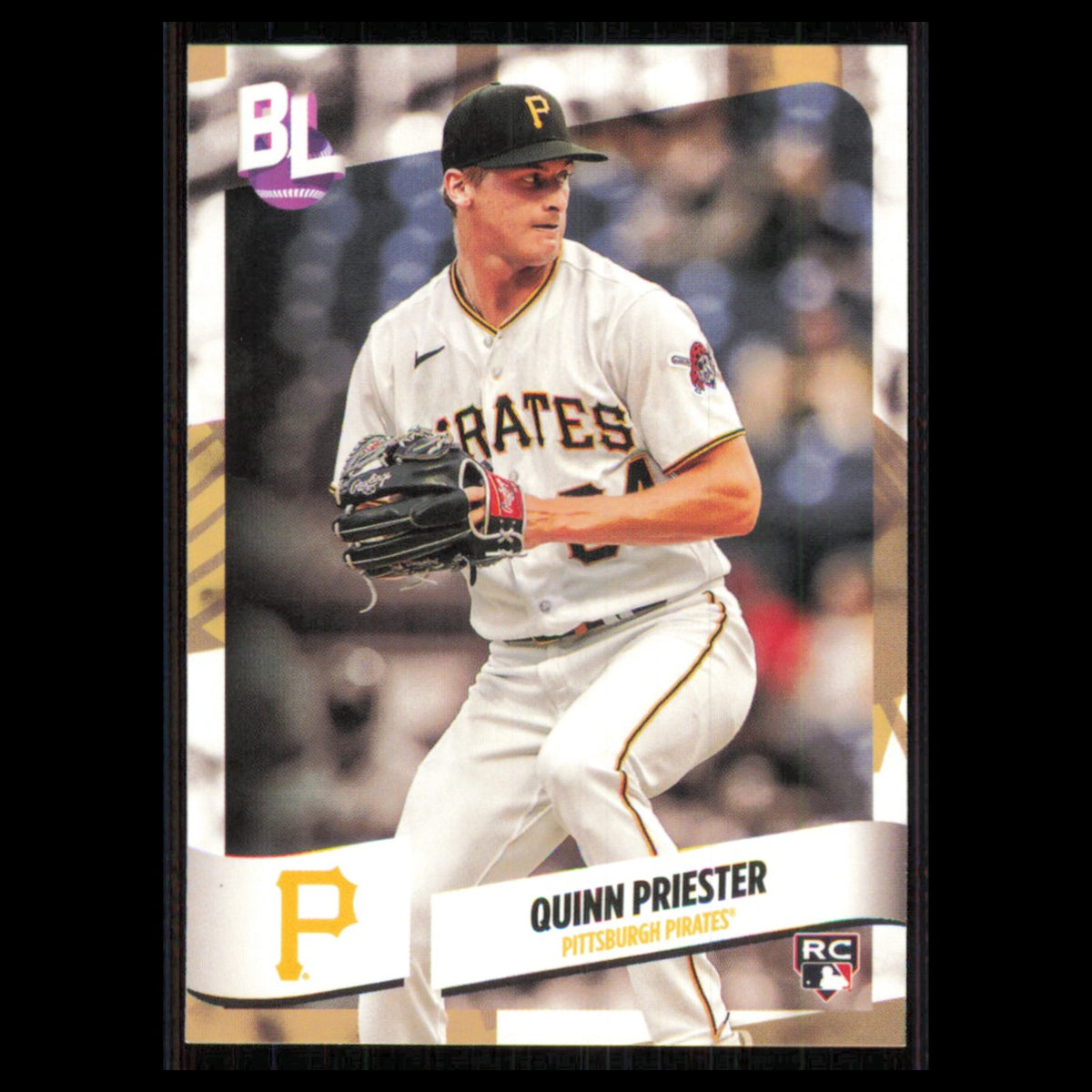 Quinn Priester Rookie #110 2024 Topps Big League Pittsburgh Pirates Baseball MLB