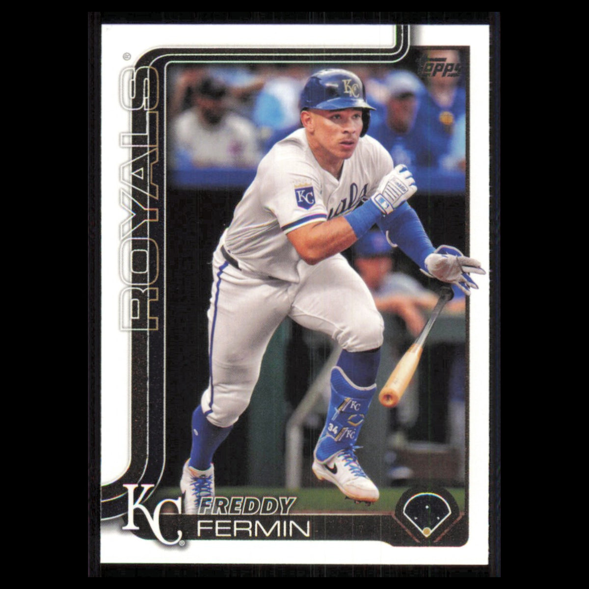 Freddy Fermin #346 2025 Topps Kansas City Royals Baseball Card MLB NM