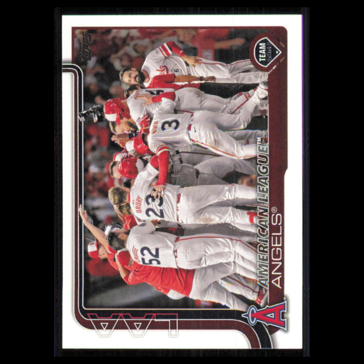 Los Angeles Angels #85 2025 Topps Los Angeles Angels Baseball Card MLB NM