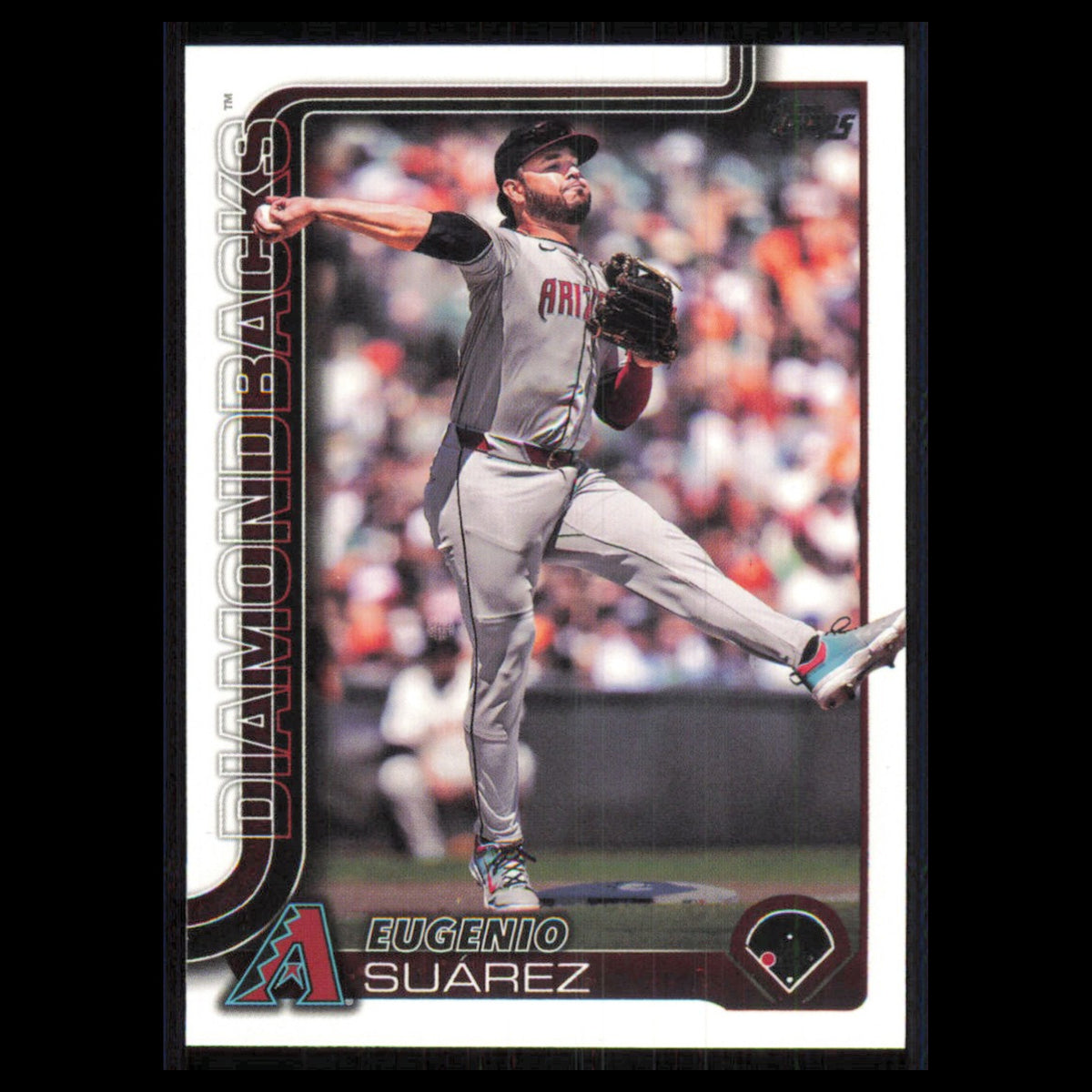 Eugenio Suarez #328 2025 Topps Arizona Diamondbacks Baseball Card MLB NM