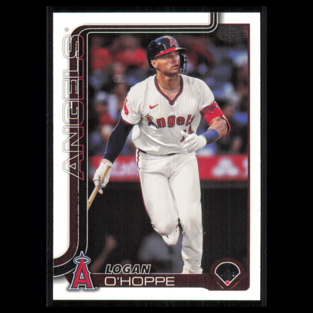 Logan OHoppe #308 2025 Topps Los Angeles Angels Baseball Card MLB NM