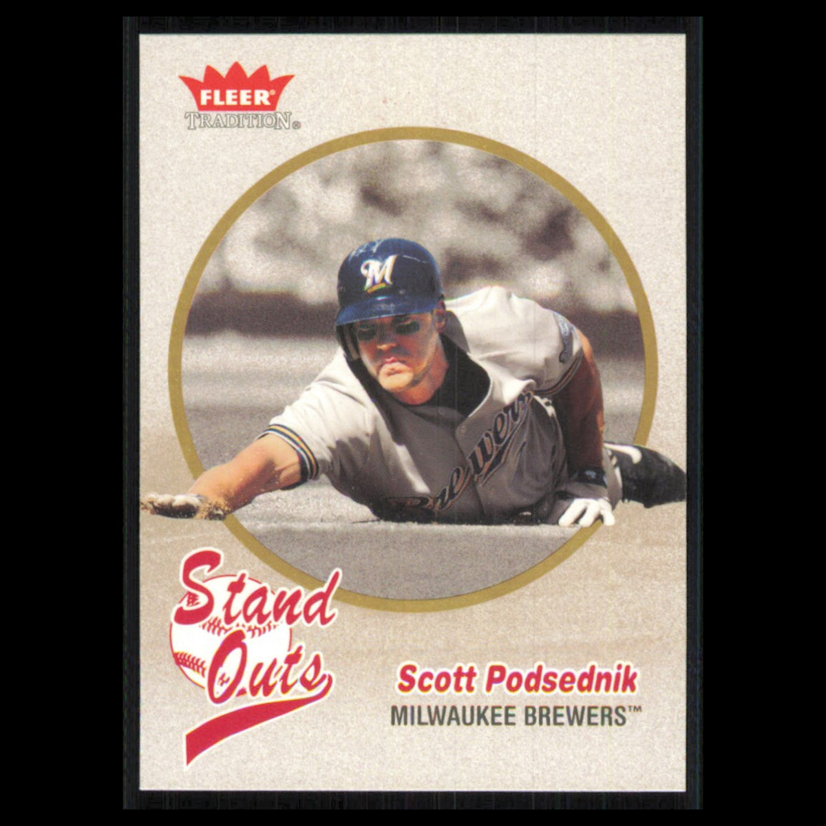 Scott Podsednik #460 2004 Fleer Tradition Milwaukee Brewers Baseball Card MLB NM