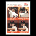 Jose Cruz Jr./Edgardo Alfonzo/Jason Schmidt #35 2004 Fleer Tradition Giants Card