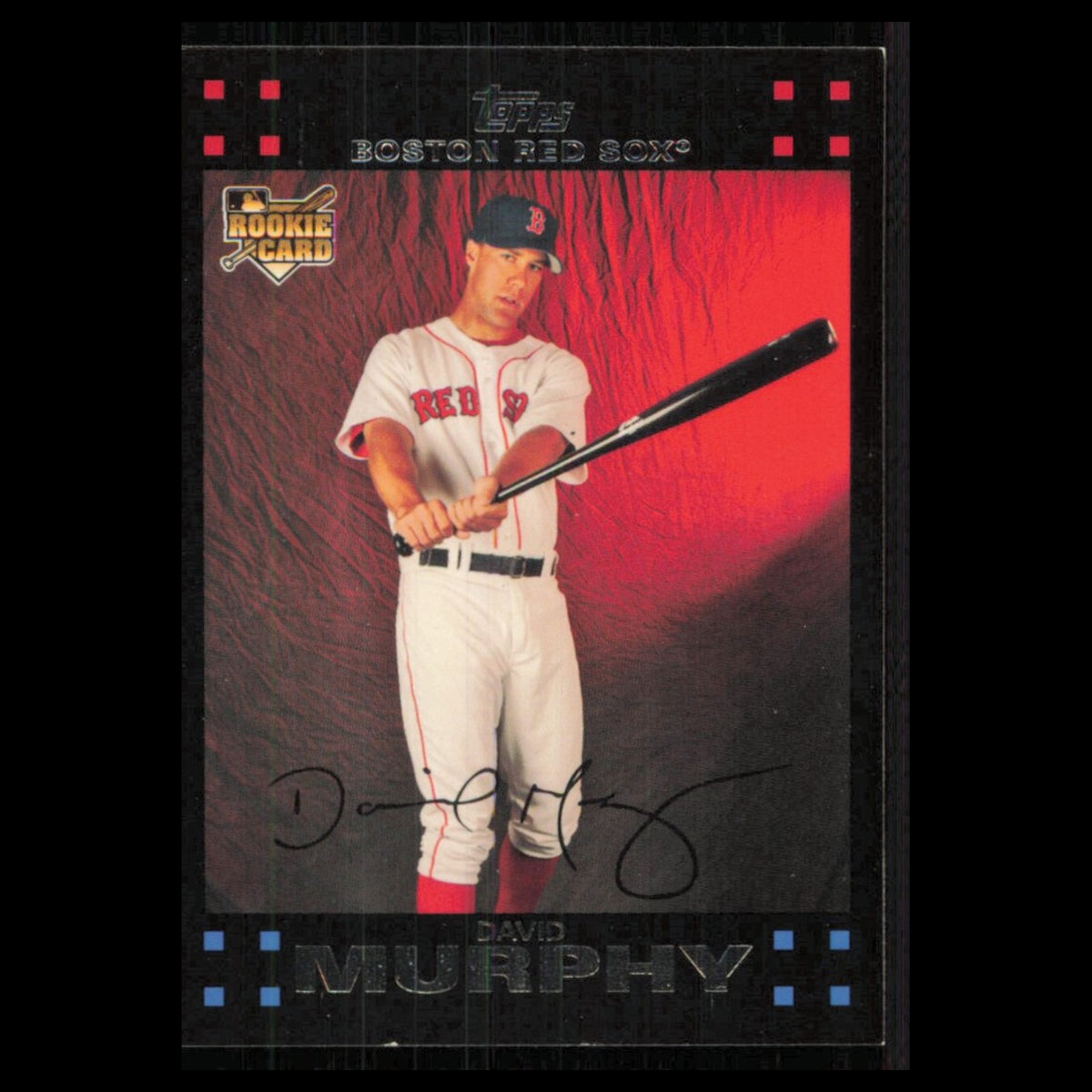 David Murphy Rookie #264 2007 Topps Boston Red Sox Baseball Card MLB NM